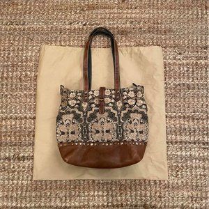 Patricia Nash genuine leather tote